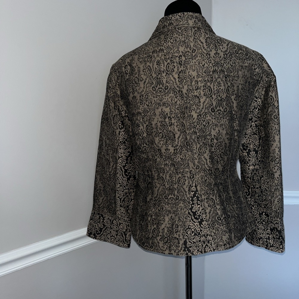 J.Jill Womens Blazer Size L 12 Holiday Party‎ Designer Evening Wear - Picture 7 of 13